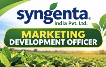 Syngenta India Pvt. Ltd. Recruitment– Marketing Development Officer
