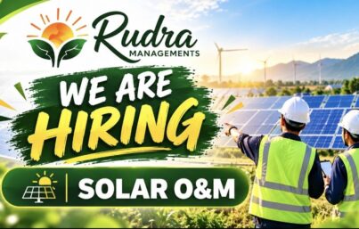 Rudra Managements Hiring– Solar O&M Site Manager and Engineer Jobs in Chhattisgarh